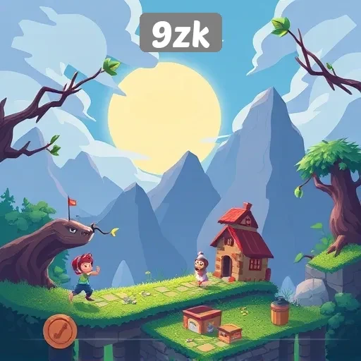 9zk Platform Game Ramah Pemain dengan Berbagai Pilihan